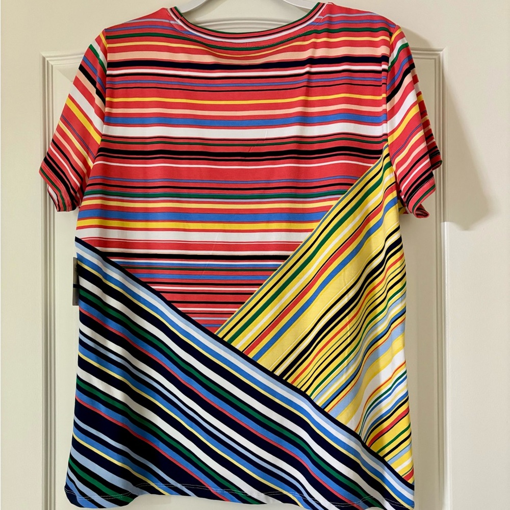 ☀️Stripped colorful top